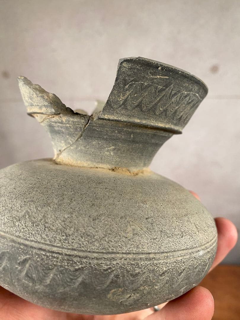 Naoさん専用　　古い須恵器　小壺　花器　花生　生花