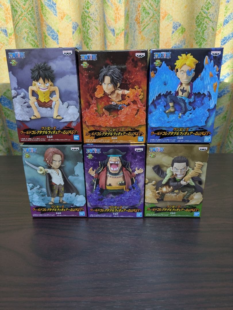 ワンピース ワールドコレクタブルフィギュア -BURST- 全６種