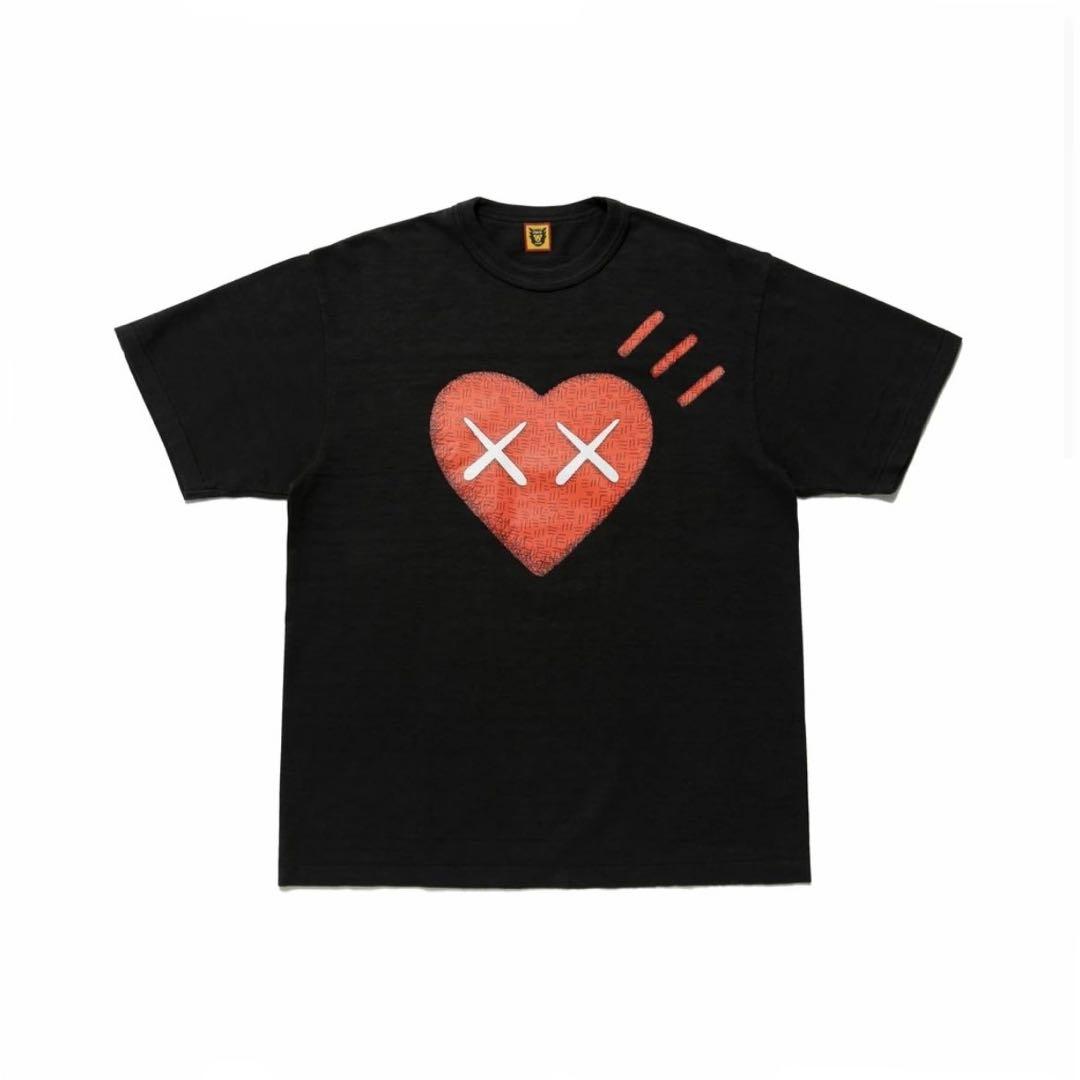 HUMAN MADE KAWS ブラック Tシャツ Ｌ