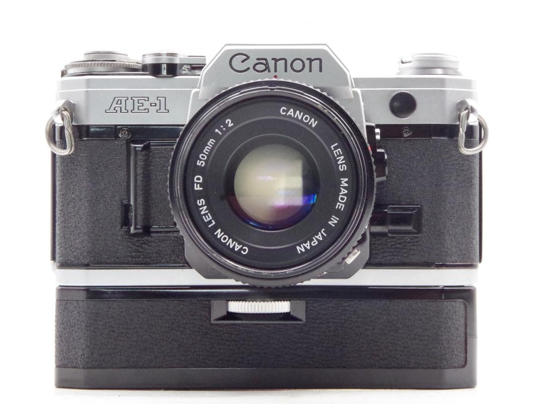 キャノン AE-1 FD 50mm F2 パワーワインダーセット