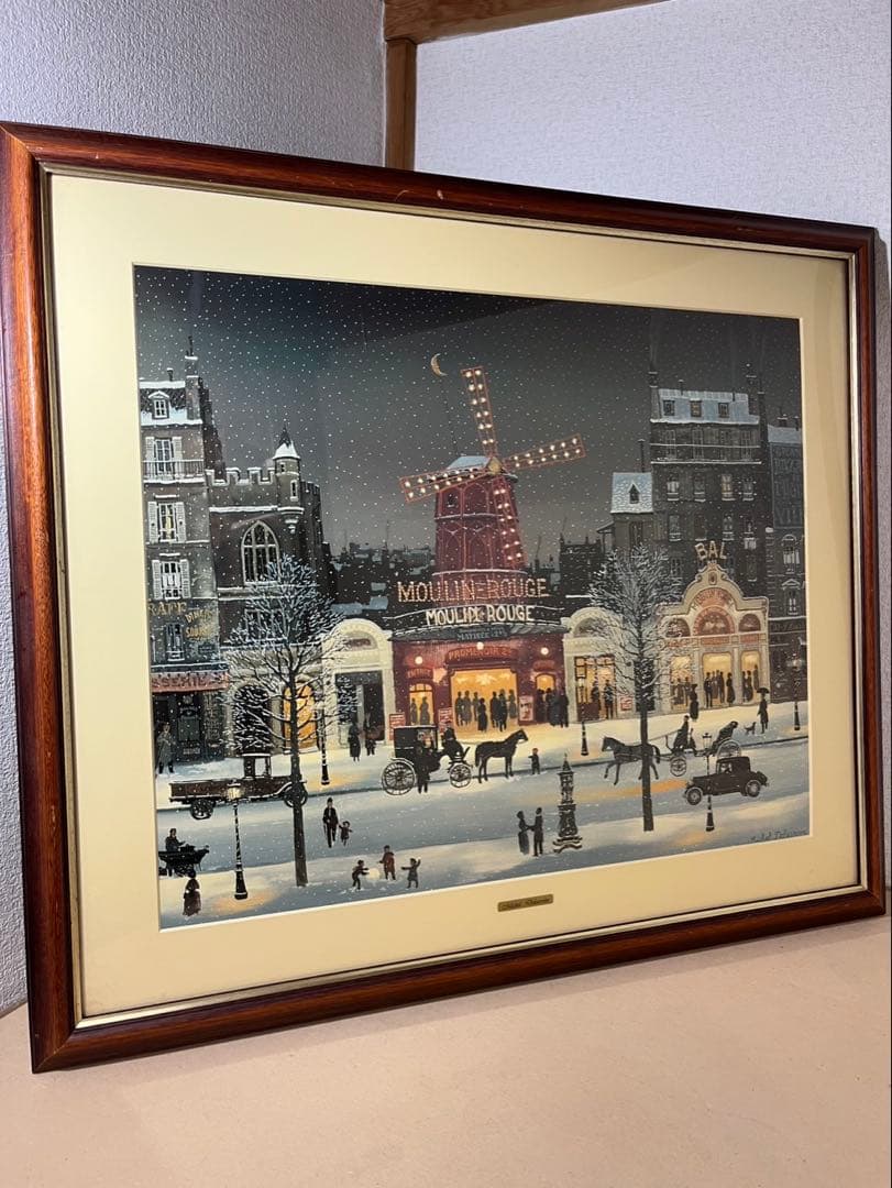 ミシェル ドラクロワ 雪のムーランルージュ