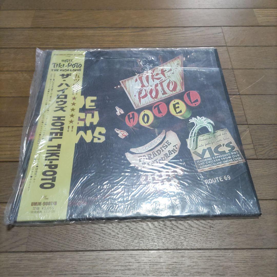 ザハイロウズ　THE HIGH-LOWS　レコードHOTEL　tiki-poto