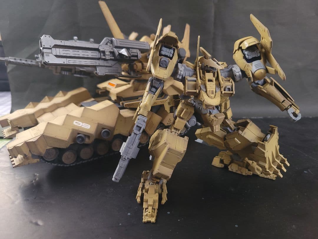 アーマードコア　プラモ　matukaze 拠点防衛タイプ　オマケつき