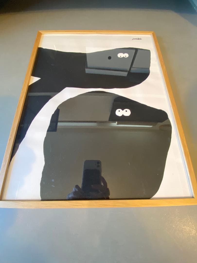 たむ　junichikoukaポスターフレーム 木製