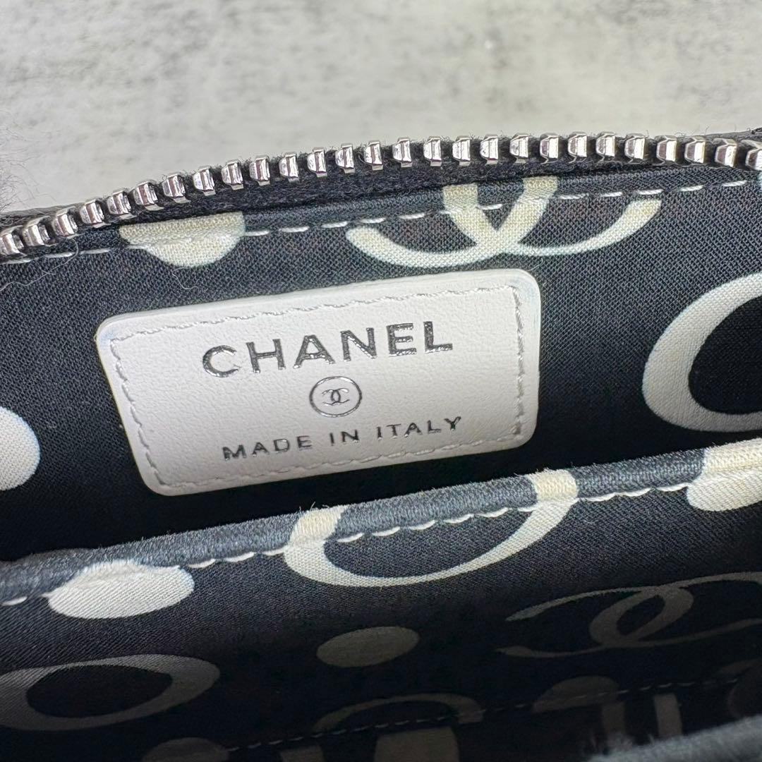 CHANEL マトラッセ　キャビアスキン　ケース　カードケース