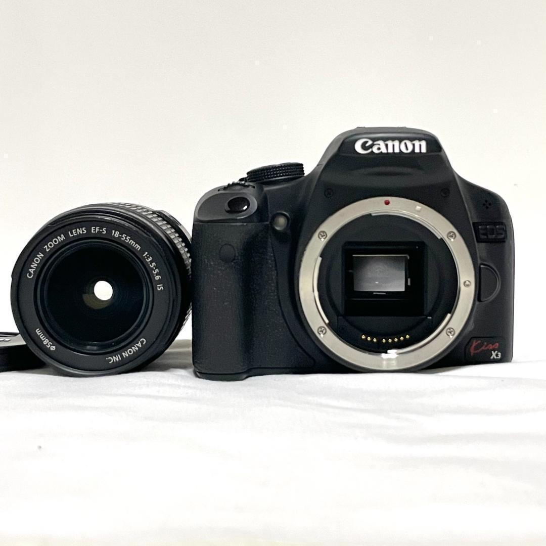 初心者向け❣️ Canon EOS Kiss X3 標準レンズセット 手ブレ補正