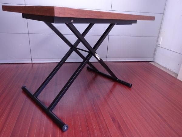 ニトリ 昇降ダイニングテーブル NEW アクティブ ウォルナット