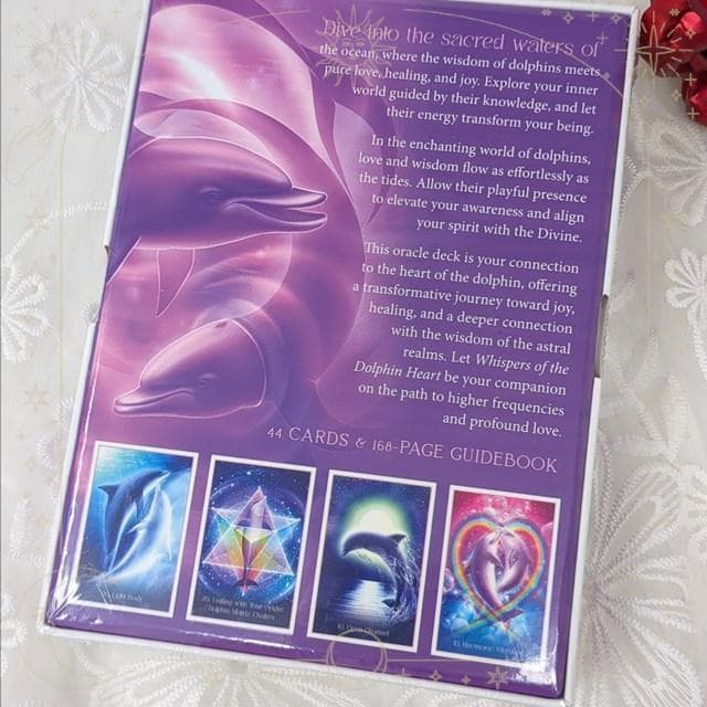 【正規品オラクルカード】美しく幻想的なイルカのデッキ✨ドルフィンハートオラクル