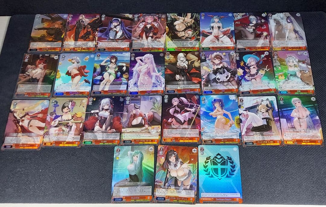 ヴァイスシュヴァルツ　アズールレーン Vol.2　SR　赤色　コンプセット