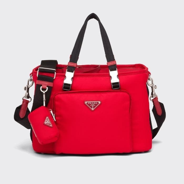 Re-Nylon xサフィアーノレザー ペットバッグ 新品未使用