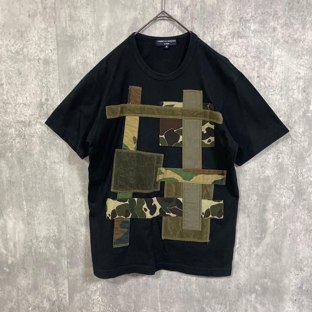 COMME des GARCONS HOMME カモフラ柄　Tシャツ　Sサイズ