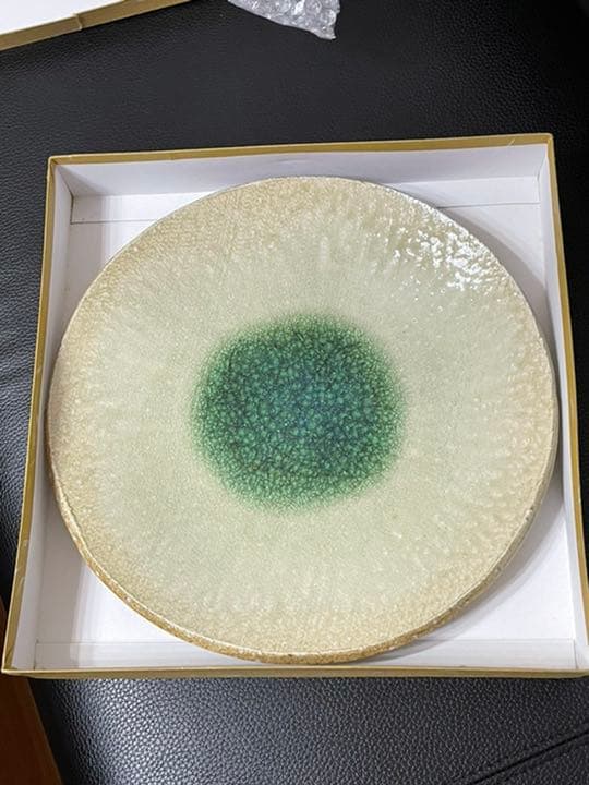 伊賀焼 名工 恒岡 光興 の大きな器 (常山窯) 未使用品