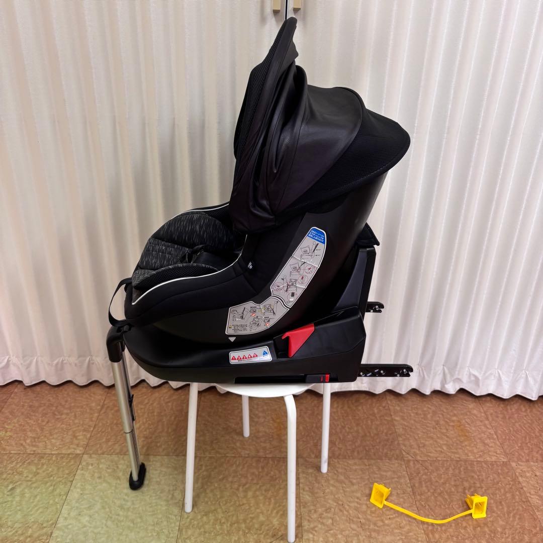 クリーニング済☆綺麗☆　新生児OK　シーエー　ターン　レジェFIX　ISOFIX