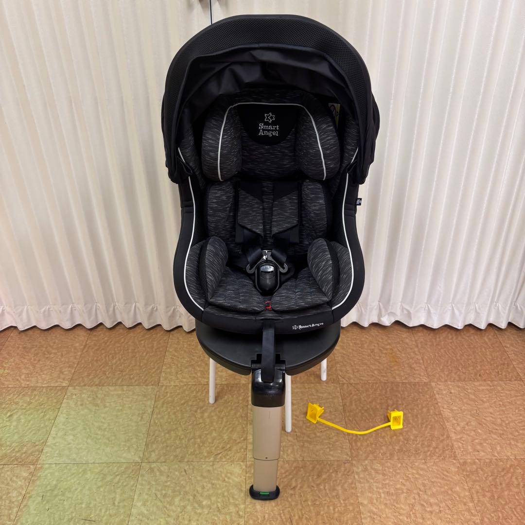 クリーニング済☆綺麗☆　新生児OK　シーエー　ターン　レジェFIX　ISOFIX