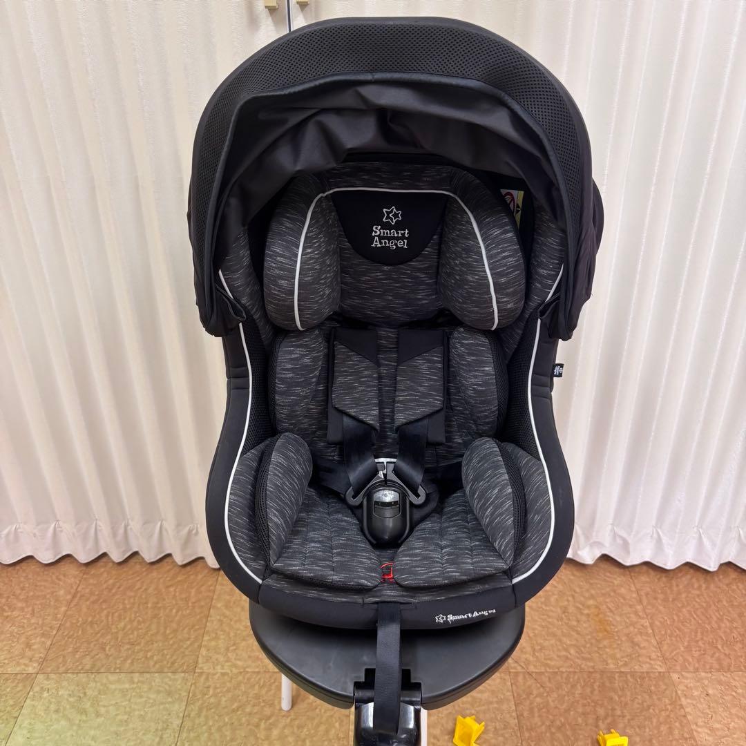 クリーニング済☆綺麗☆　新生児OK　シーエー　ターン　レジェFIX　ISOFIX