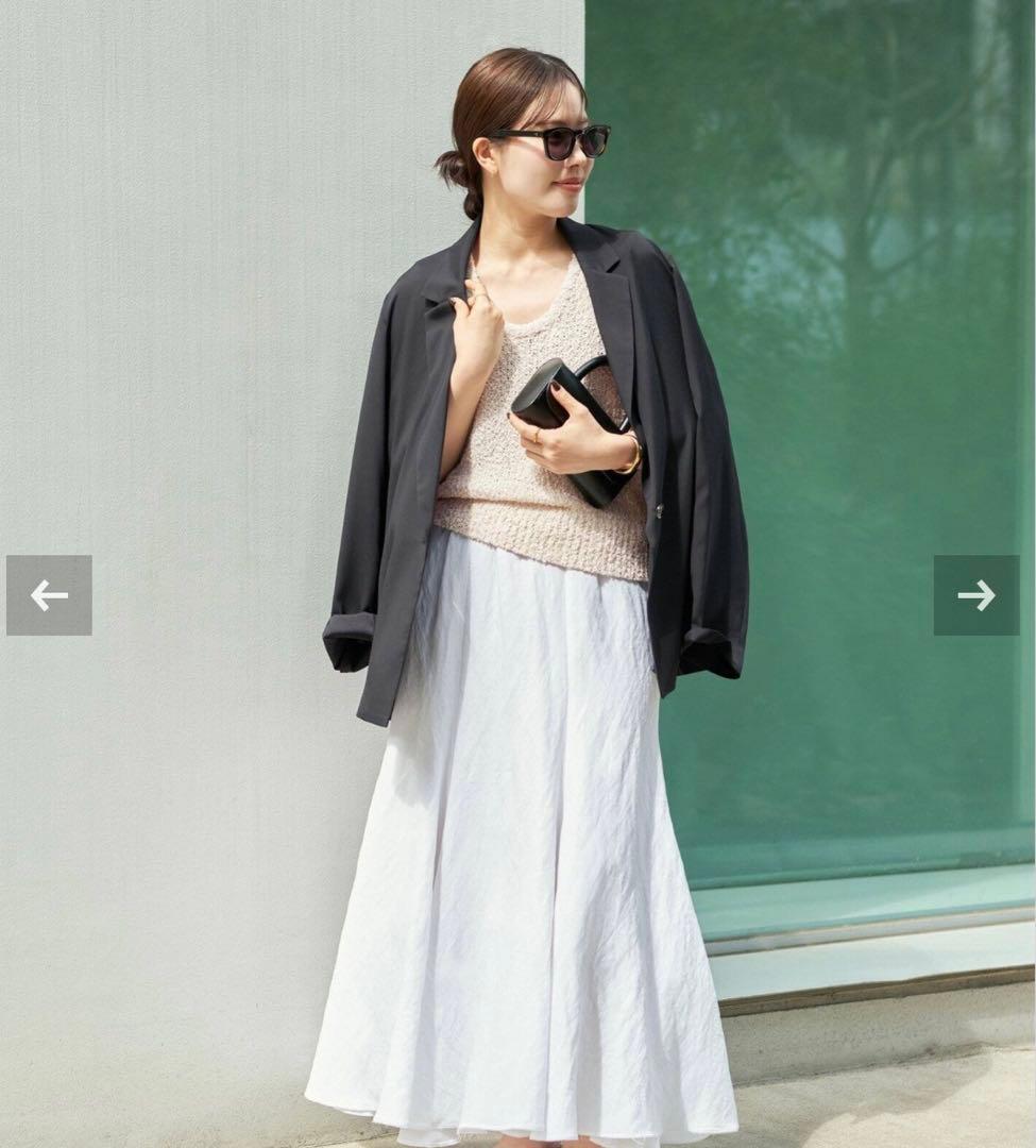 新品タグ付き plage paper yarnプルオーバー