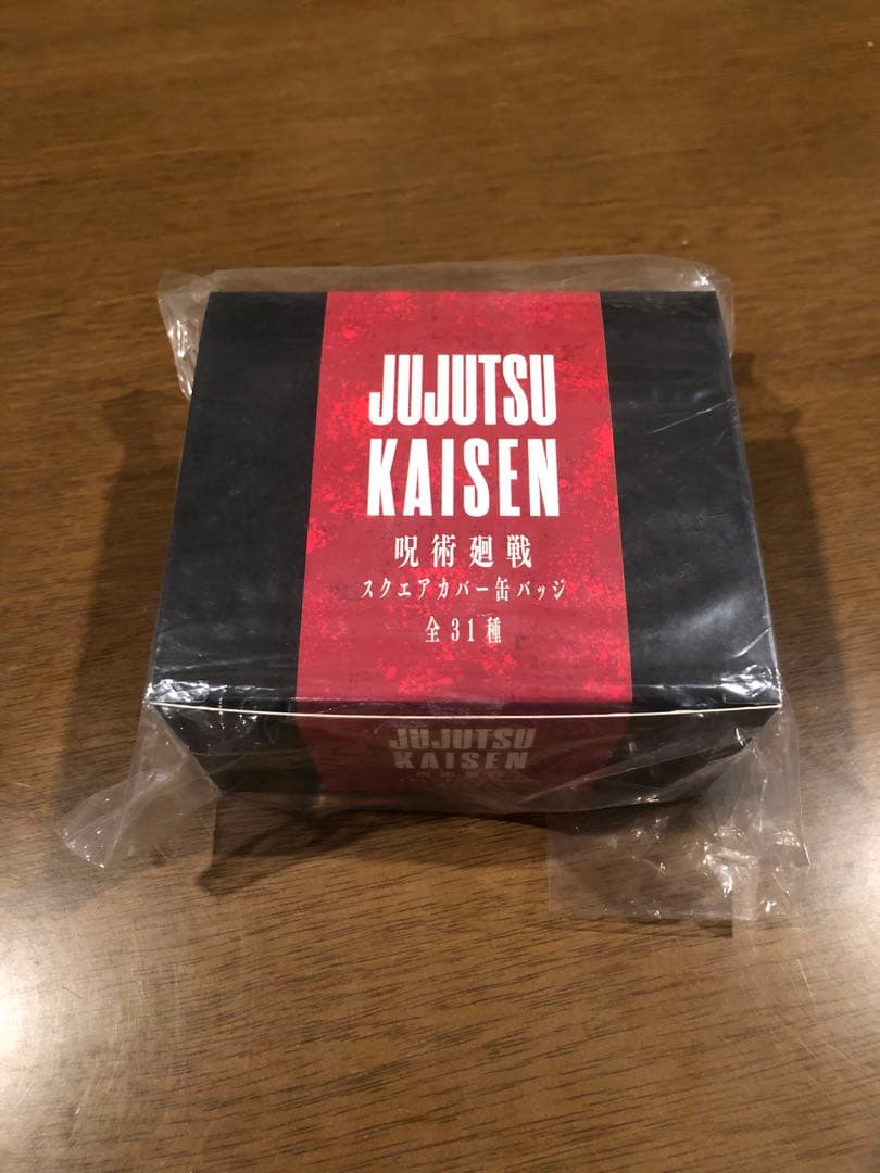 呪術廻戦　スクエアカバー缶バッジ　全31種