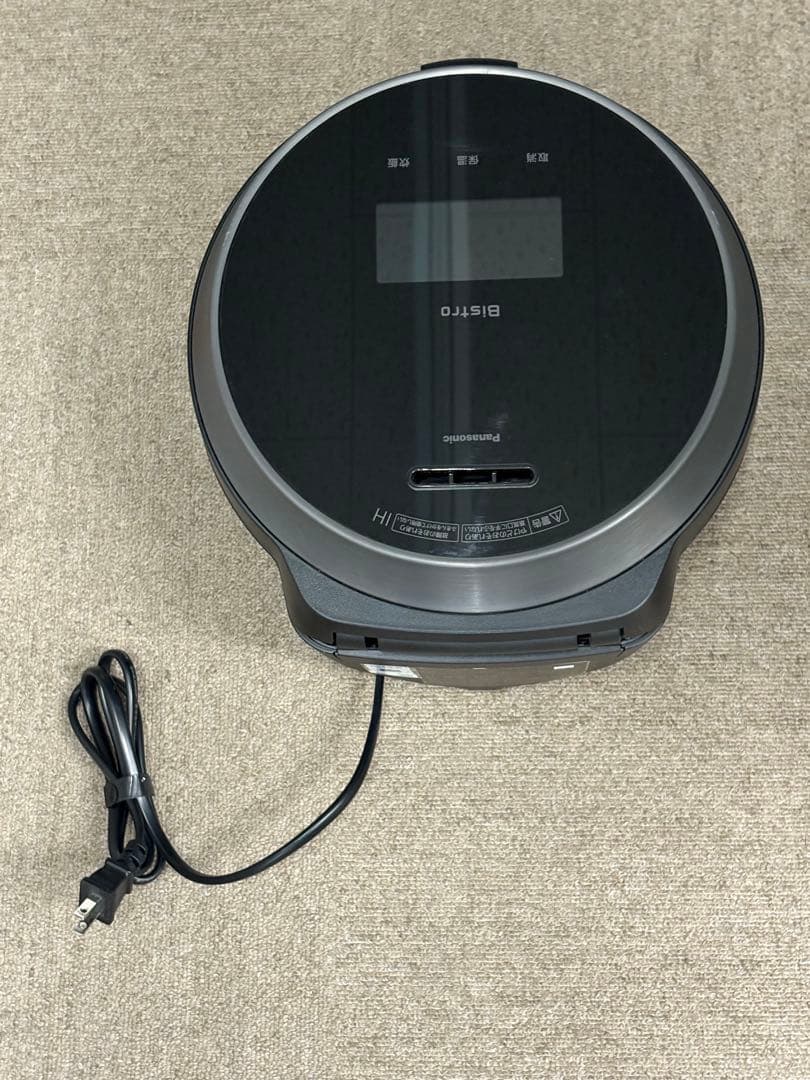 【極美品】Panasonic SR-V10BA-K ブラック 5.5合 炊飯器