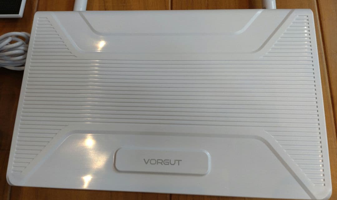 【値下げ】VORGUT 防犯カメラ 屋外 ソーラー4台セット全彩夜間視界