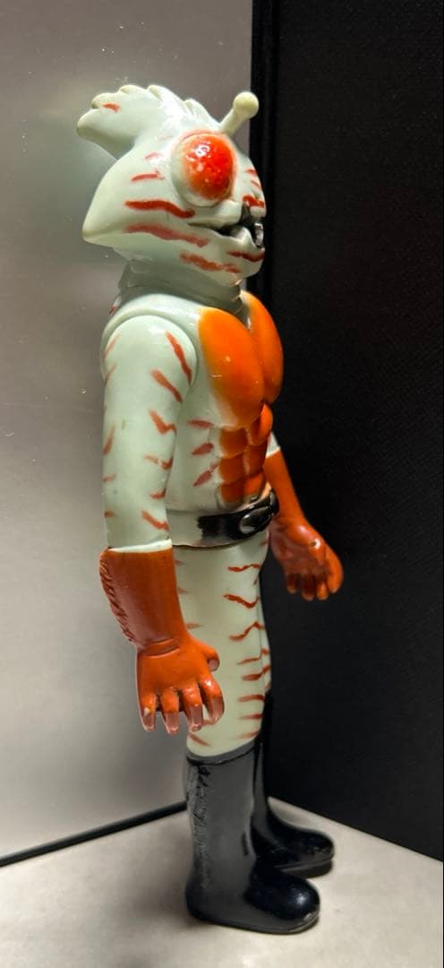 無版権　当時物 パチ 仮面ライダー　アマゾン　ソフビ　希少