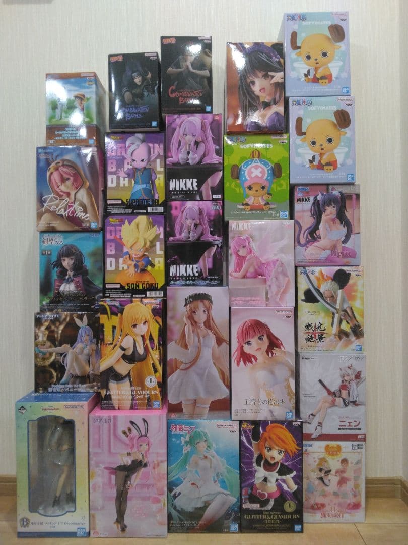 人気フィギュア26個まとめ売り（ドラゴンボール、ワンピース、一番くじ、美少女等）