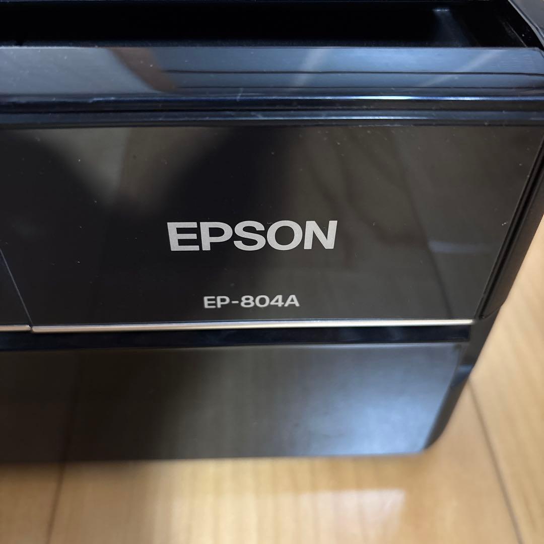 EPSON EP-804A プリンター　ジャンク品　　 純正インク　ブラック