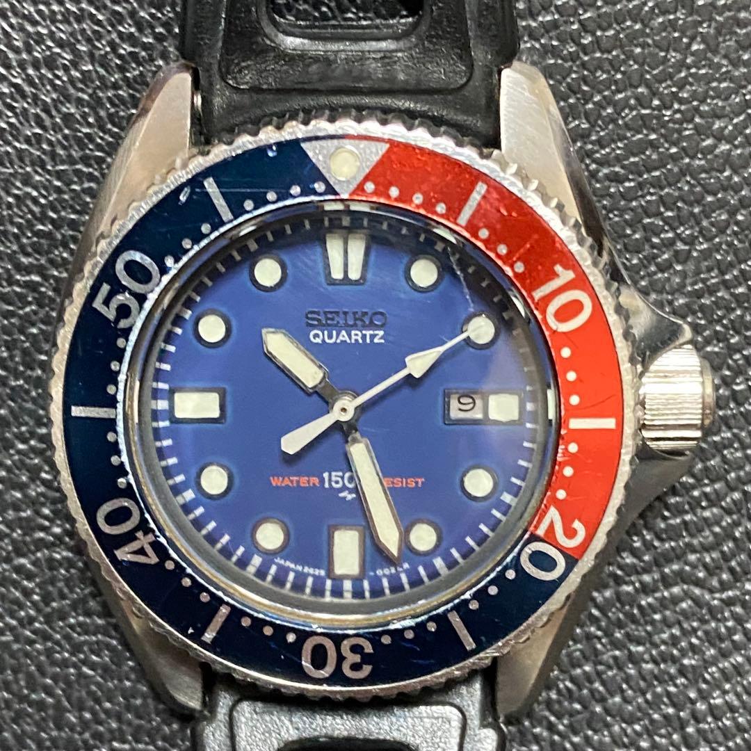 セイコー ダイバー ペプシベゼル 亀戸2625-001B 1980.Sep 稼動
