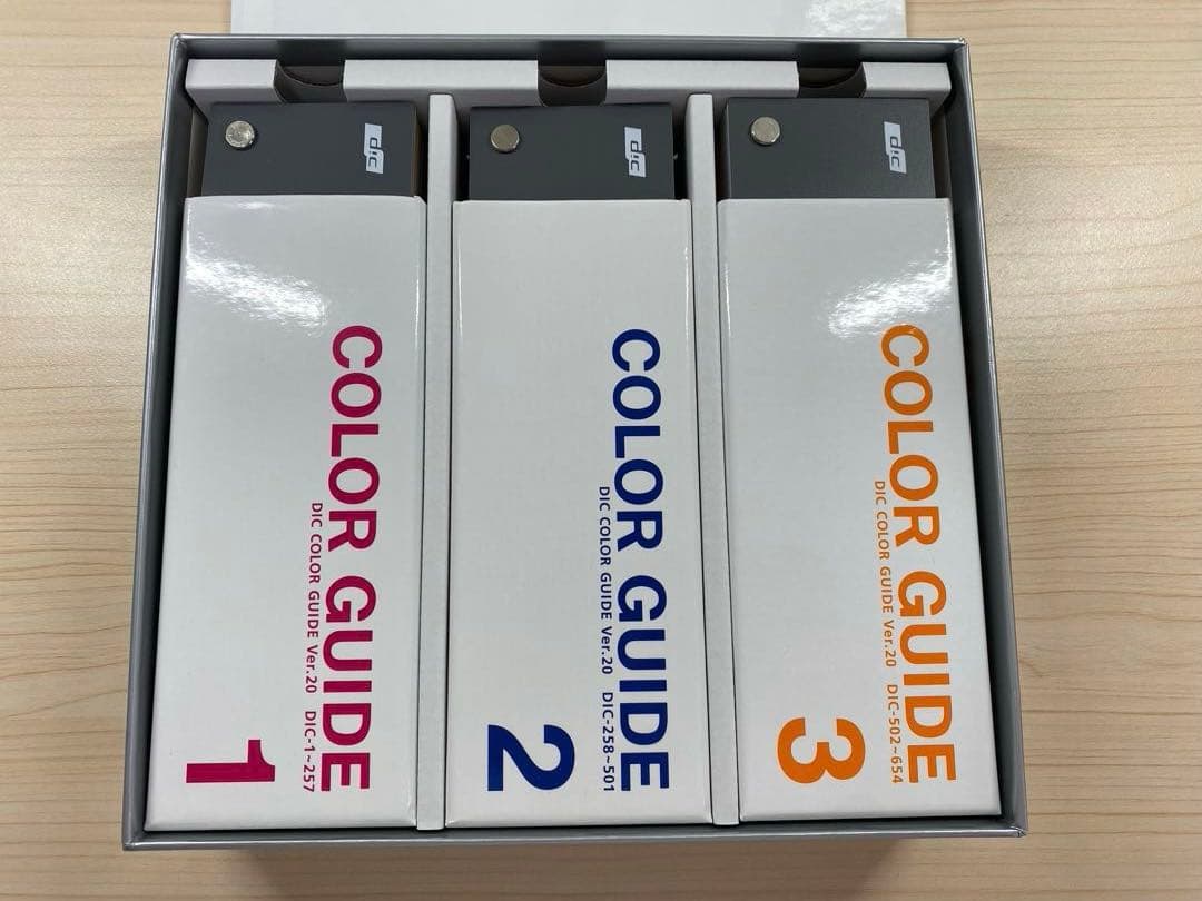DIC カラーガイド 1-2-3 セット【3巻セット美品】