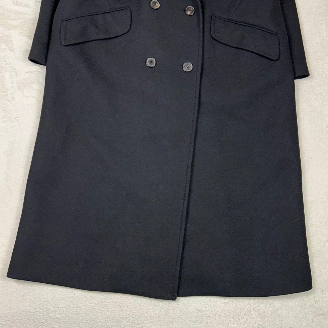 人気モデル♡ZARA MANTECO ダブルチェスターコート ブラック 大きい