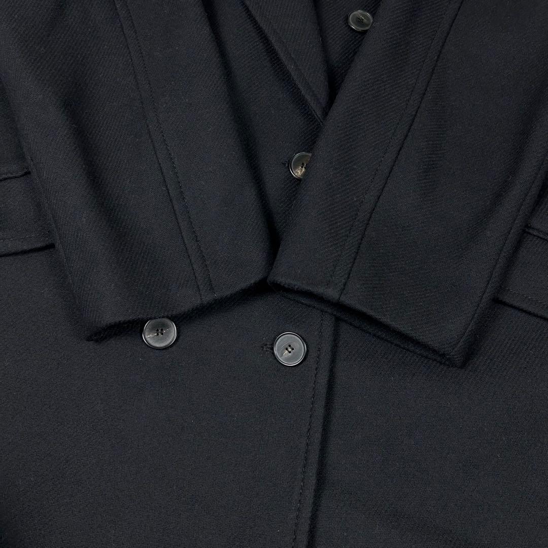 人気モデル♡ZARA MANTECO ダブルチェスターコート ブラック 大きい