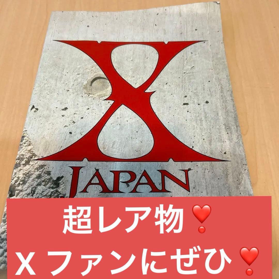 超レア32年前のX JAPAN パンフレット1993TOKYODOME