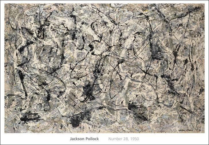 Number 28 1950/ジャクソン ポロック/ポスター