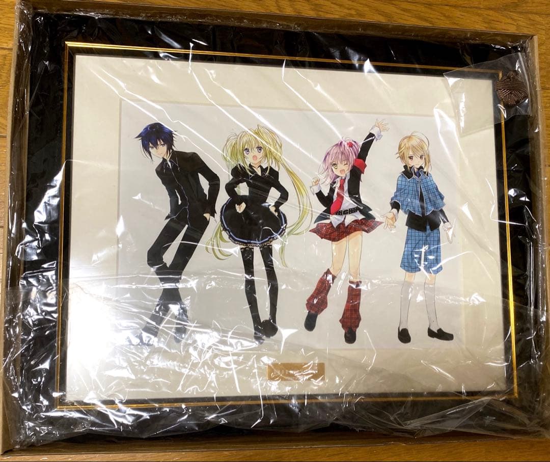 しゅごキャラ！15周年描き下ろしグッズ受注生産額入りアートイクト歌唄亜夢唯世