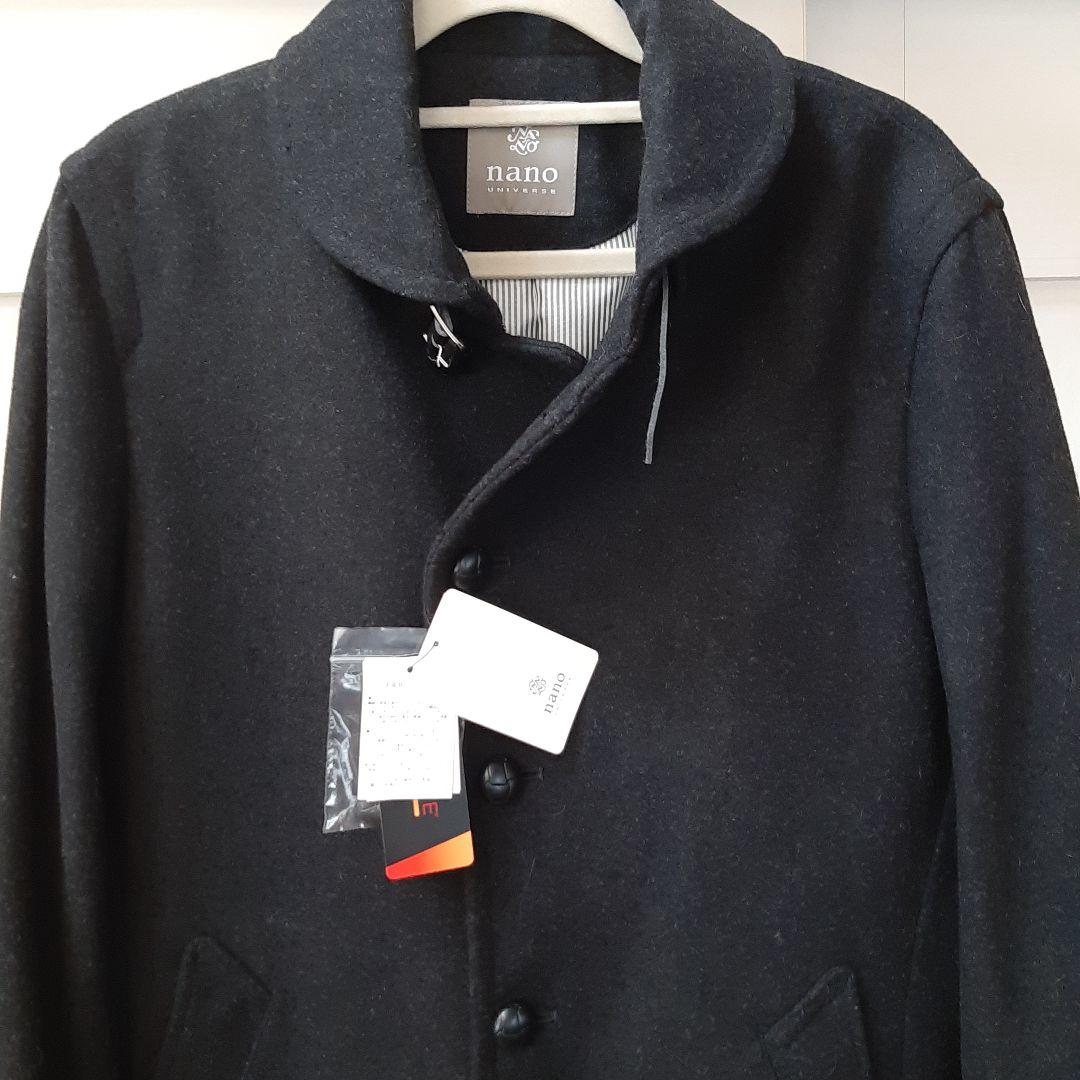 【新品タグ付】nano・universe ナノ・ユニバース メルトンマリンコート