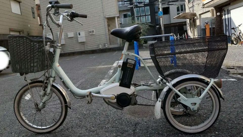 【どんぐり】電動三輪自転車 ヤマハ パス ワゴン YAMAHA PAS