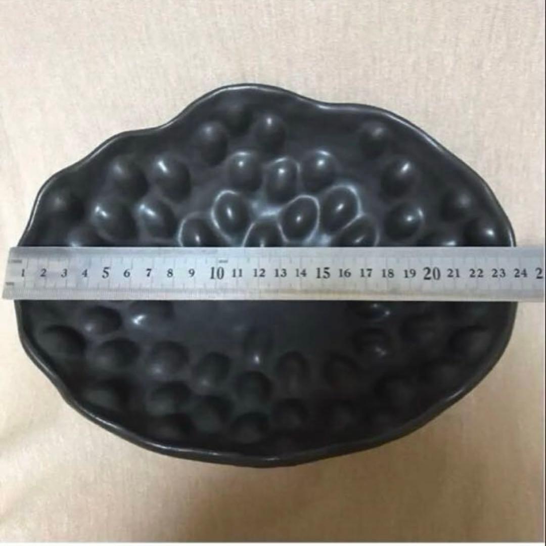 和モダン　作家　個性的　アート　盛り皿　器　鉢　フラワーベース　花器