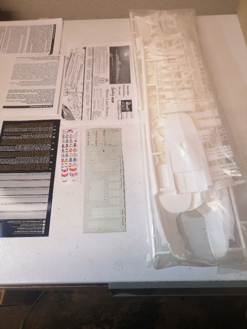 絶版希少品　レベル　客船オリアナ　Revell S.S. Oriana 船模型