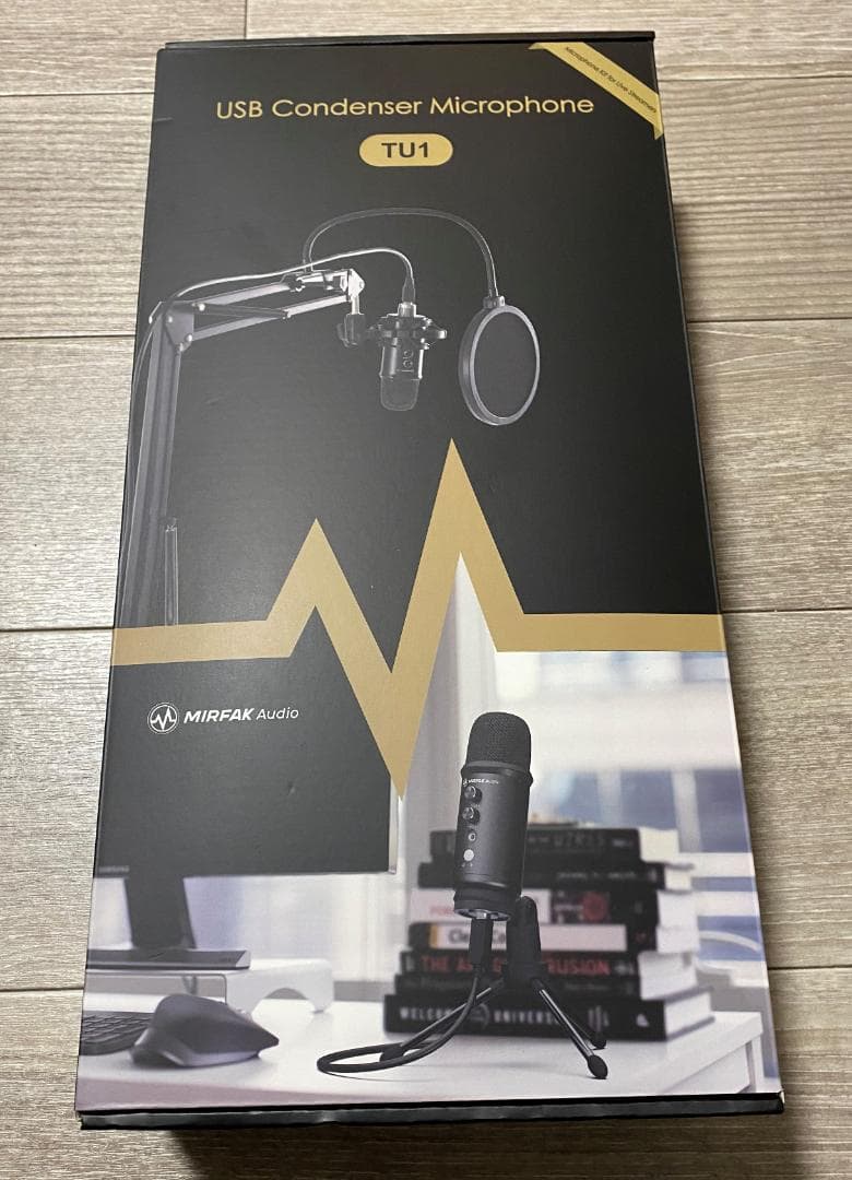 【コンデンサマイク】USB Condenser Microphone TU1