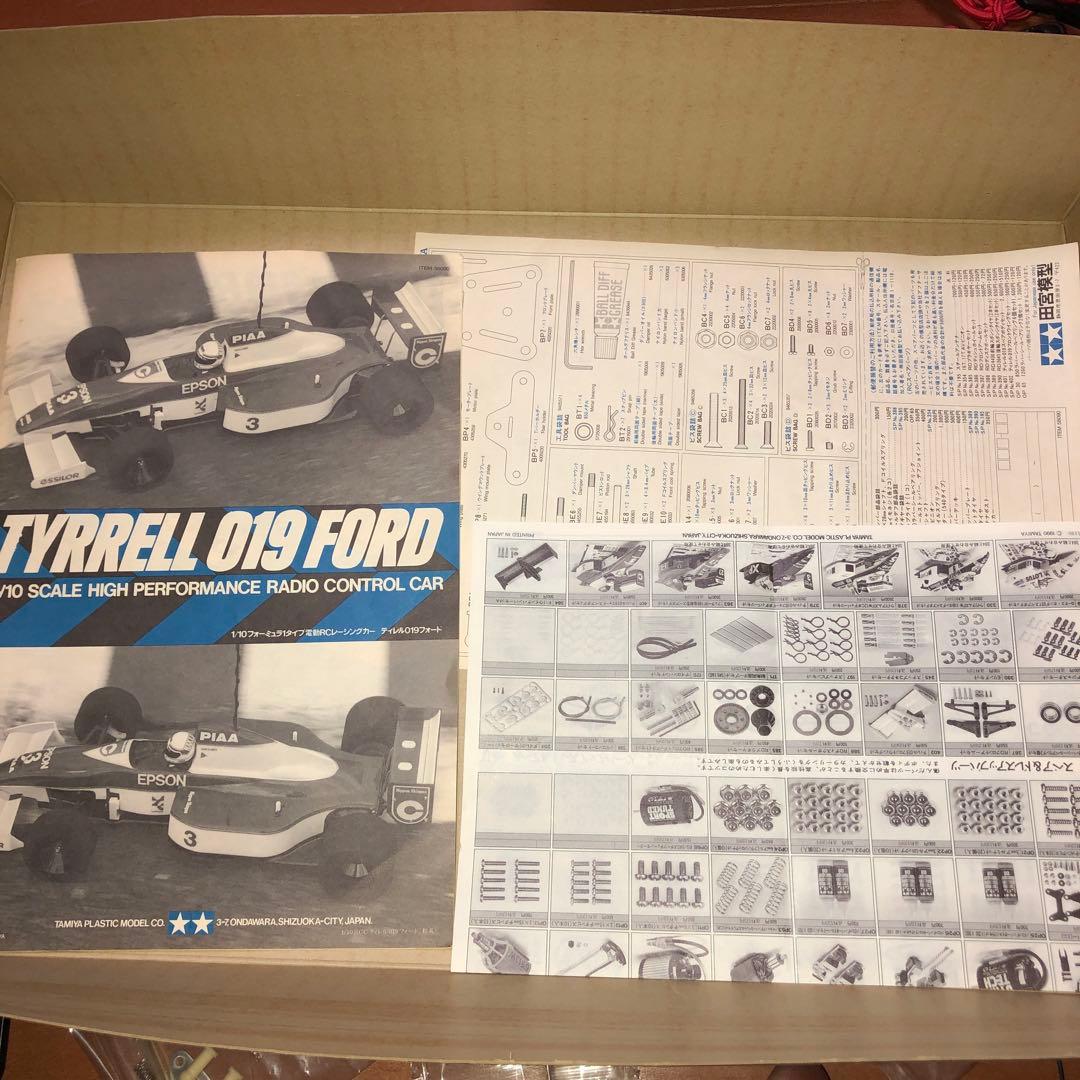 タミヤ　ティレル019フォード　未走行車、中古車2台セット