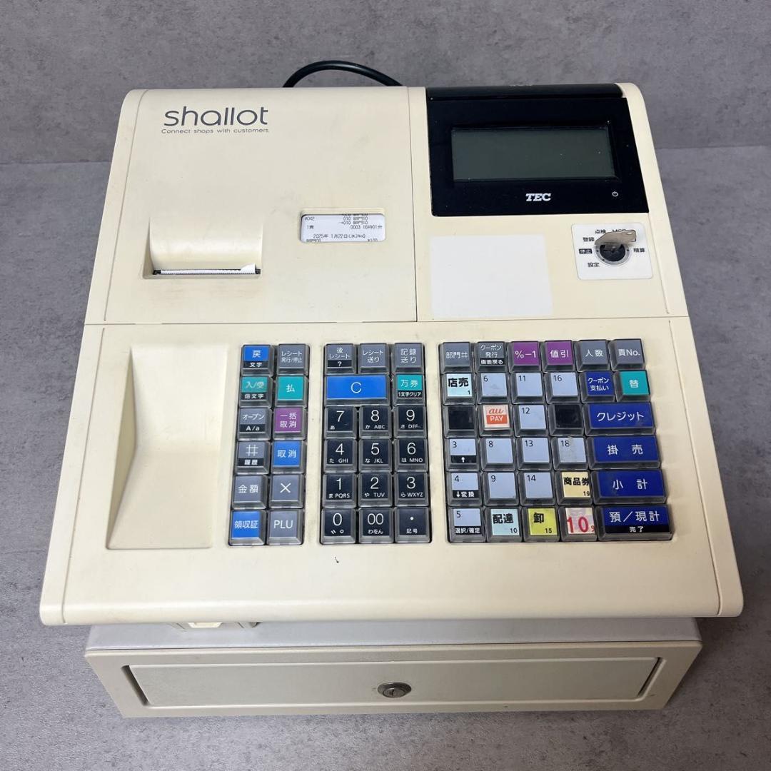 TEC 東芝テック 電子レジスター MA-700-20-R 20部門 飲食店向け
