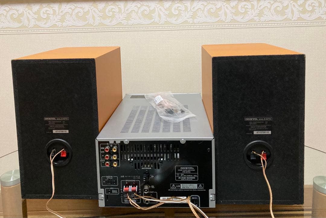 ONKYO FR-N7NX CD/MDコンポ・N7TXスピーカー