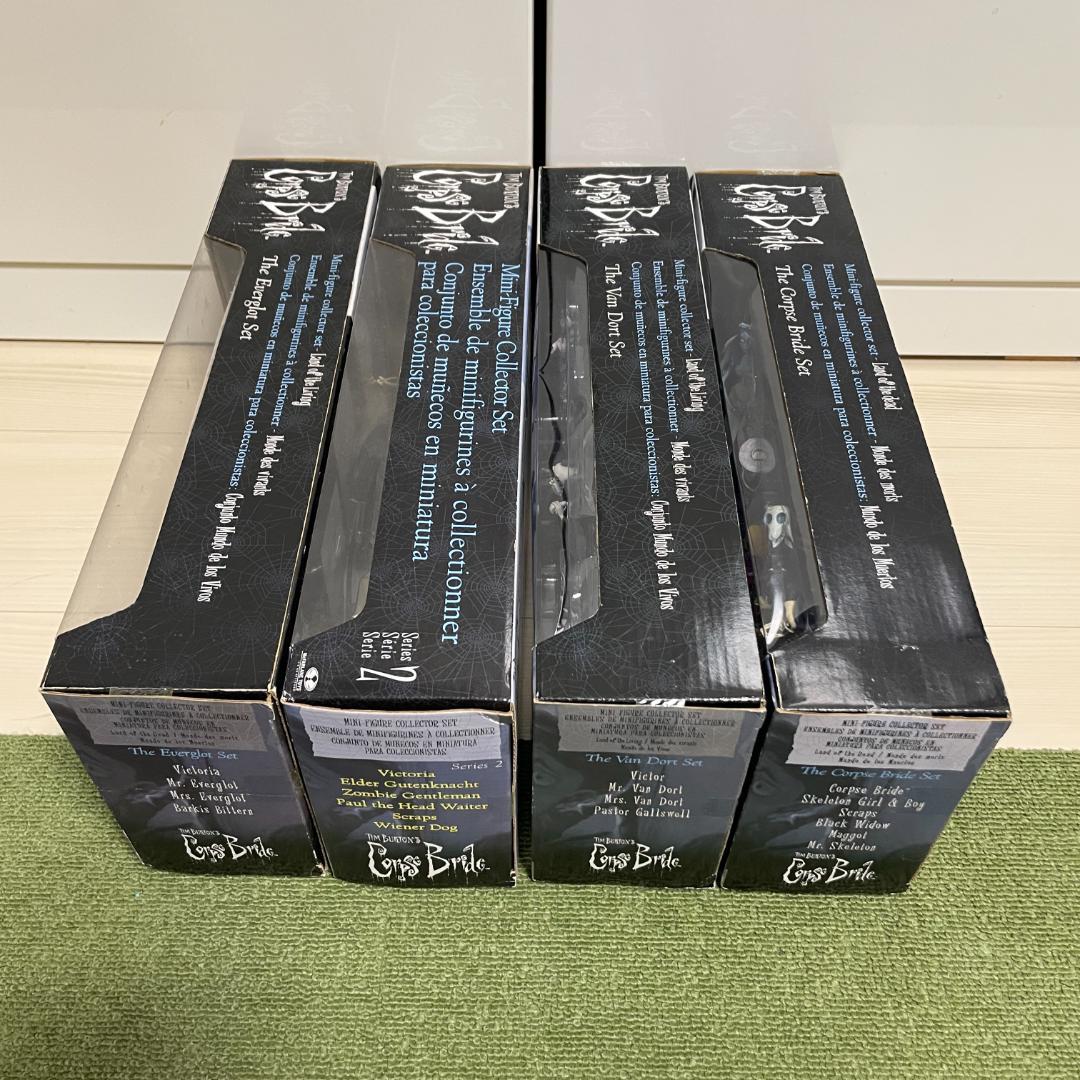 コープスブライド　ミニフィギュアコレクション　4種セット　未開封　ティムバートン