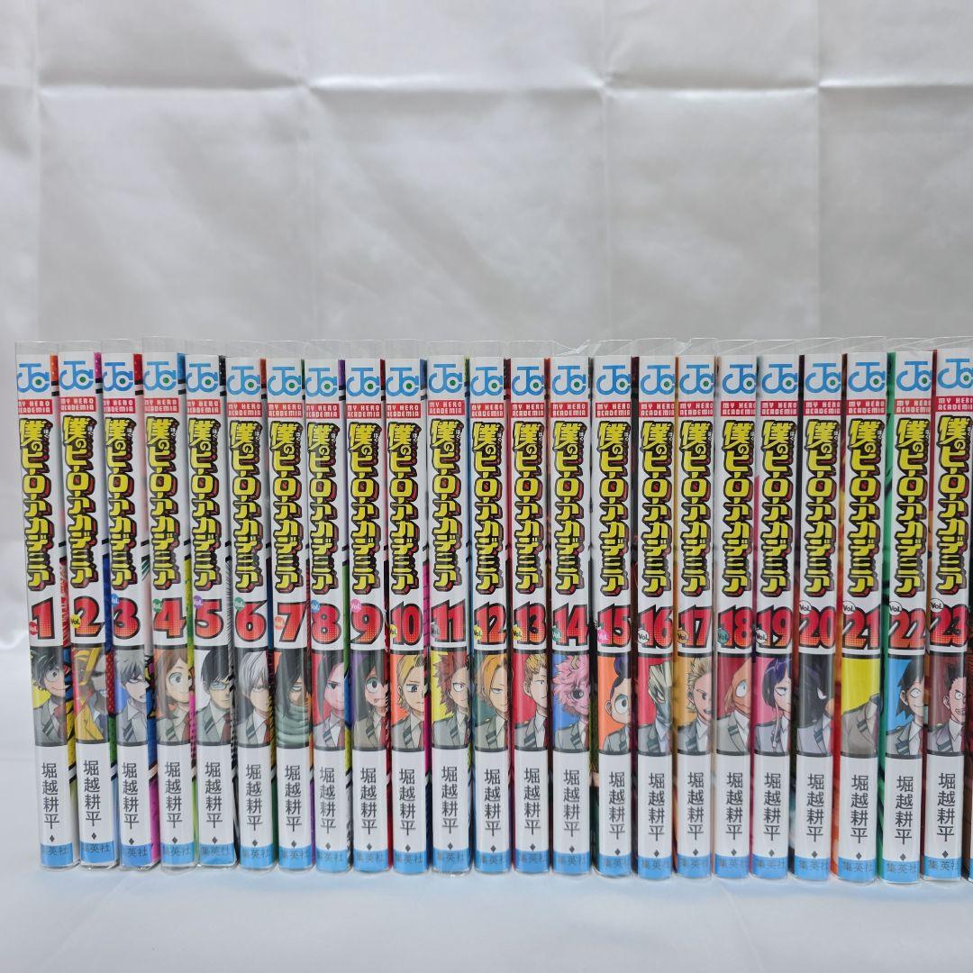 僕のヒーローアカデミア 全42巻セット[完]/極美品/B02