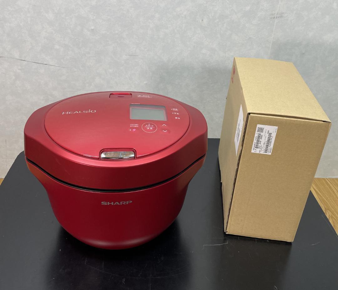 Y♦♦494 シャープ ヘルシオ　ホットクック　 KN-HW24G-R