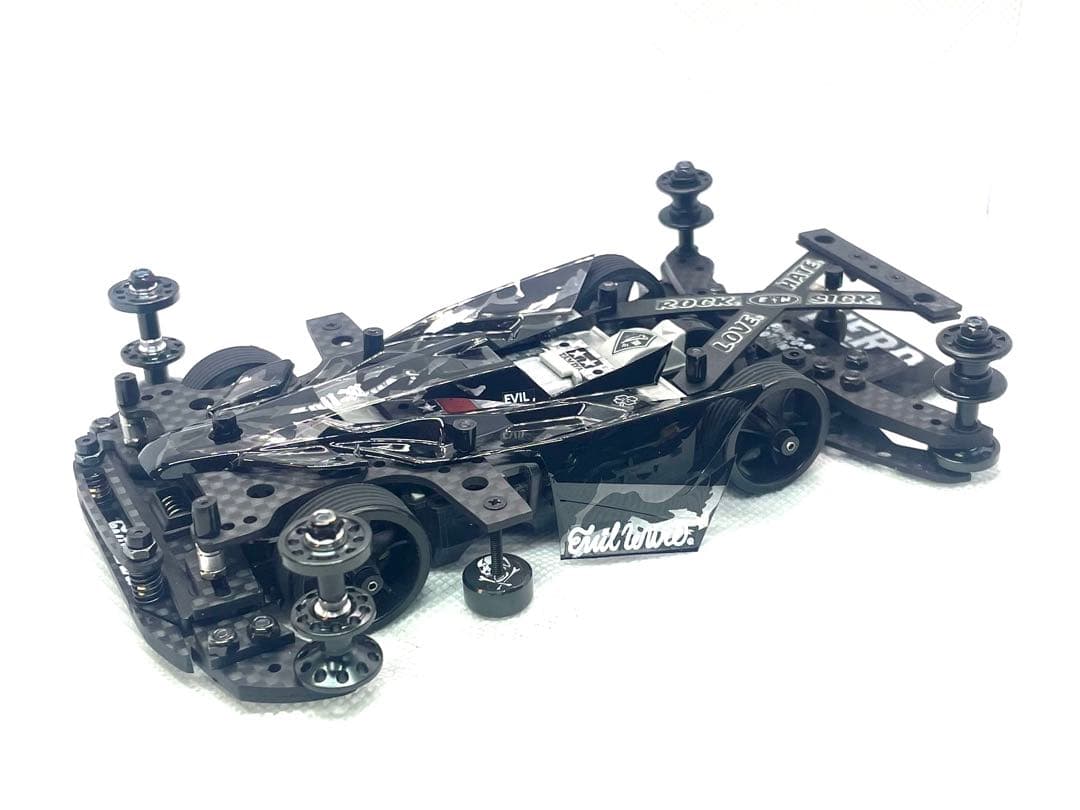 ミニ四駆　完成品　未使用　MSフレキ　ネオファルコン/ネオバンキッシュボディ付き