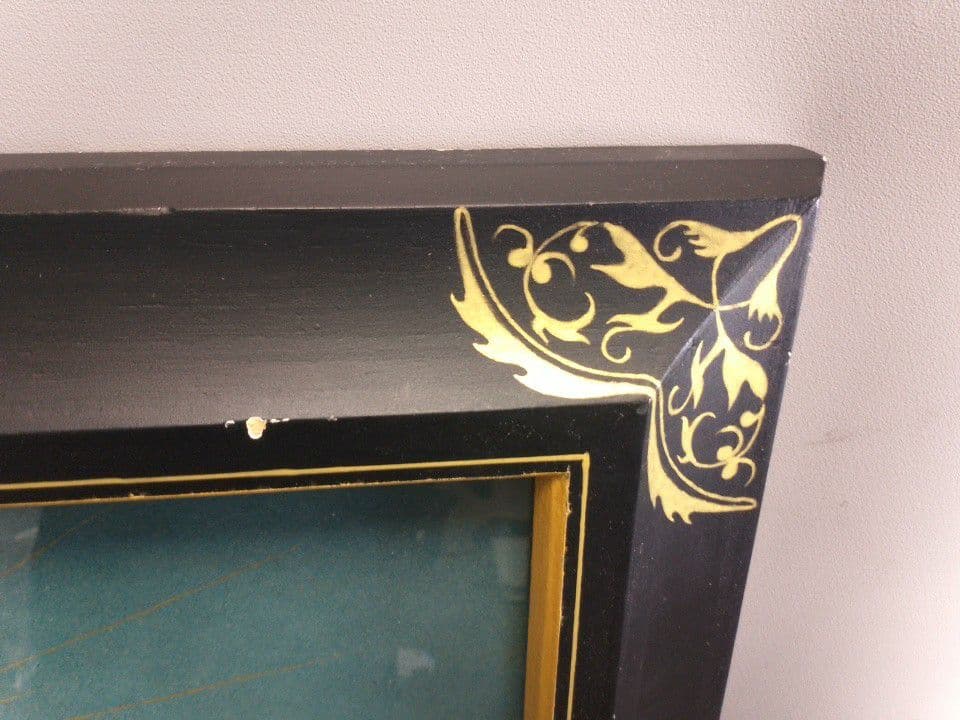 相馬武夫絵画　期待　1983年7月　ミケランジェロによる　外寸約83×55cm