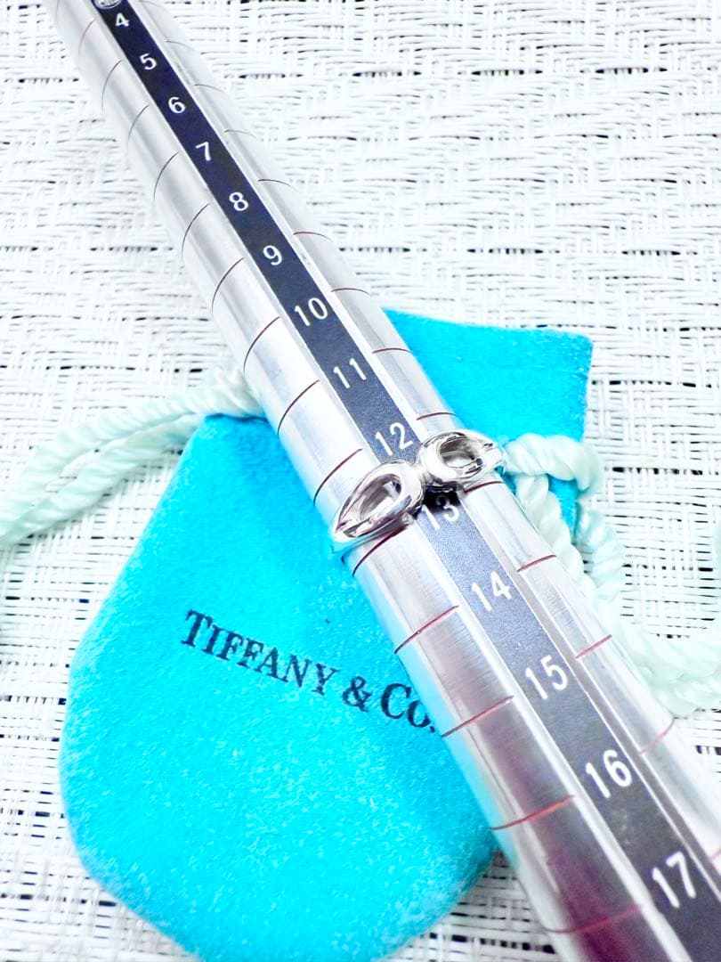 ティファニー 指輪　12.5号　エルサペレッティ オープンティアドロップ リング