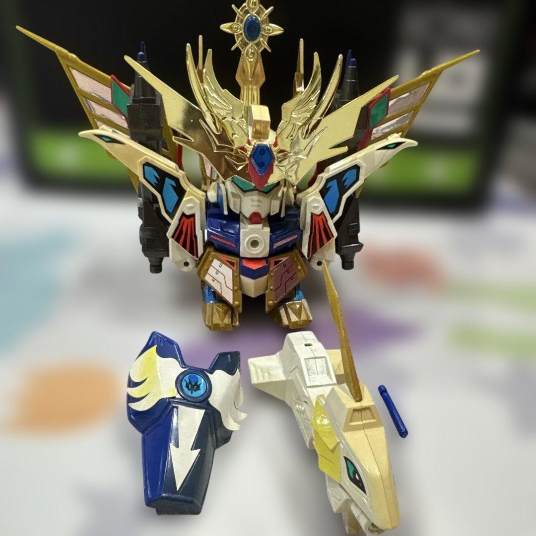 元祖SD スーパーディフォルメ ガンダムワールド 四代目頑駄無 大将軍 ガンプラ