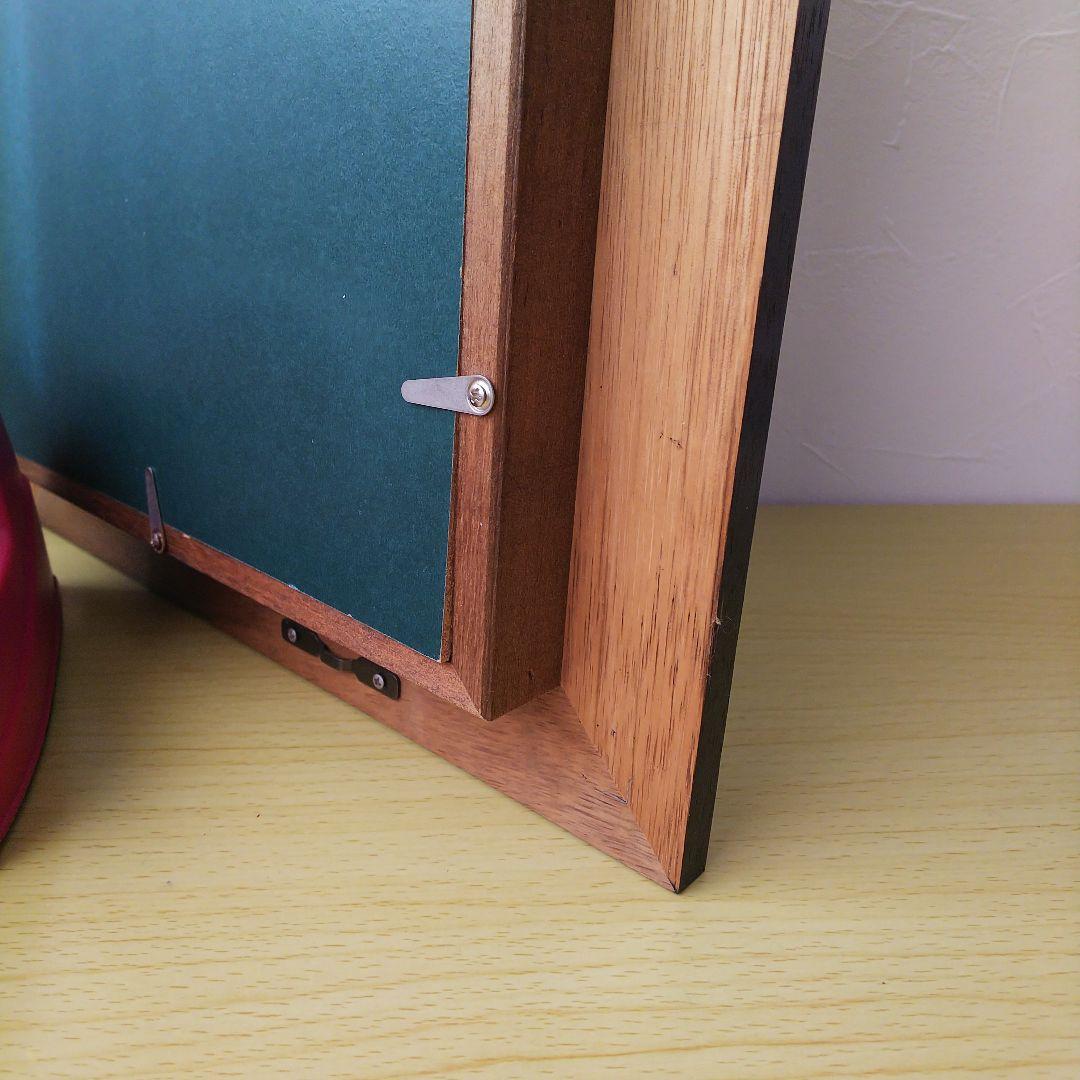 日本画 飯塚栖圃 からまつ林 共シール 額装 絵画