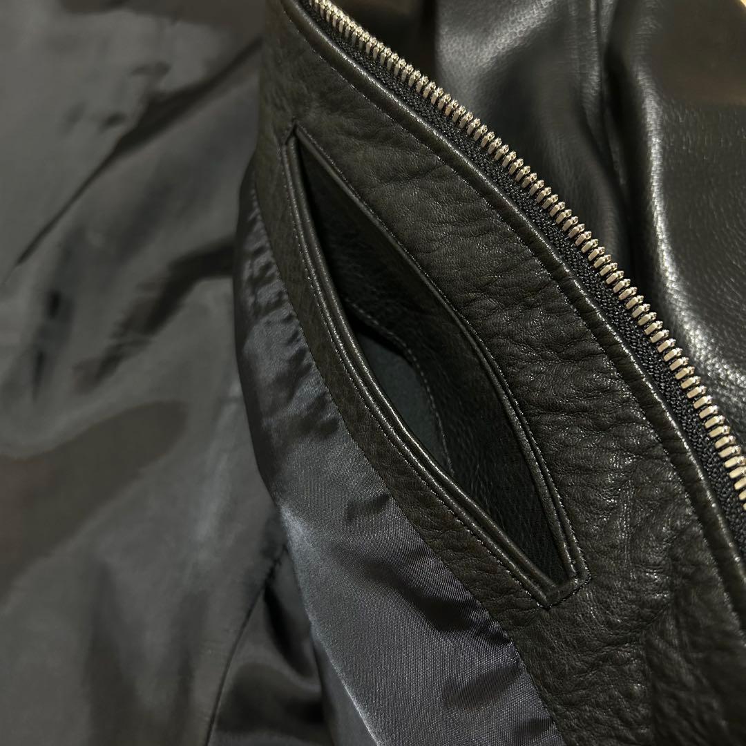 LEATHER HOUSE カウレザー レザージャケット シングルライダース